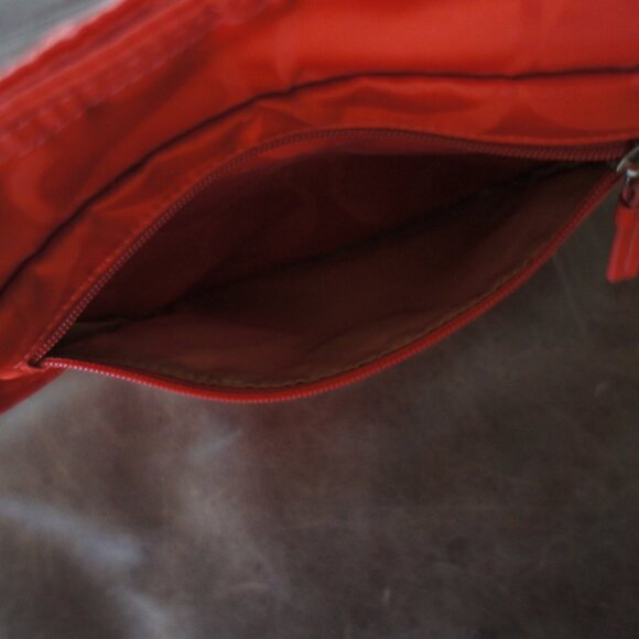 Coach Signature Getaway Nylon FileCross Body Purse - Picture 4 of 5